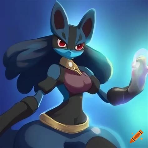 female lucario nude